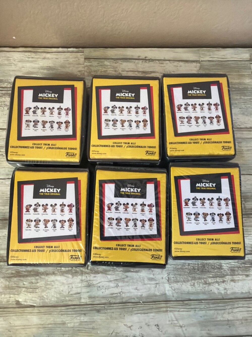 Lot of 6 Funko Disney Mickey the True Original 90 Years Vinyl Figures NEW Sealed - Picture 2 of 11